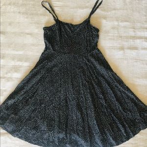 Skater style dress with spaghetti straps